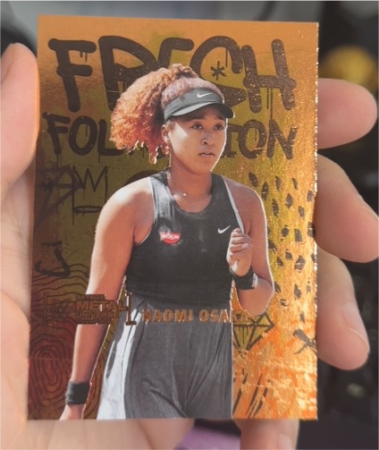 2021 SkyBox Metal Universe Champions Fresh Foundation #FF25 Naomi Osaka — front