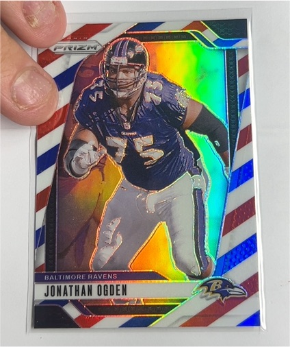 2024 Panini Prizm #25 Jonathan Ogden — front
