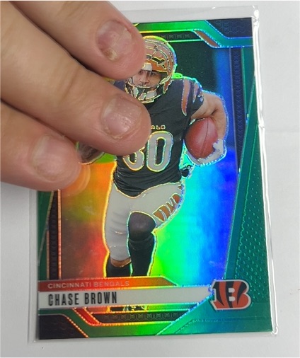 2024 Panini Prizm #60 Chase Brown — front
