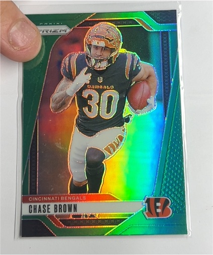 2024 Panini Prizm #60 Chase Brown — front