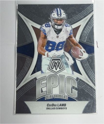 2024 Panini Mosaic Epic Performers #EP-CDL CeeDee Lamb — front