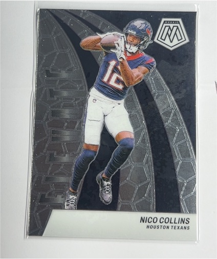 2024 Panini Mosaic Elevate #15 Nico Collins — front