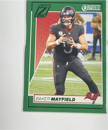 2024 Panini Zenith #94 Baker Mayfield Two Minute Drill — front
