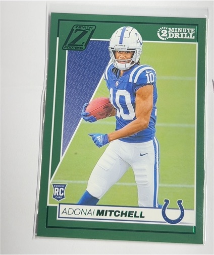 2024 Panini Zenith #103 Adonai Mitchell — front