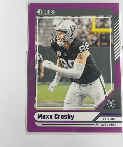 2024 Panini Donruss #255 Maxx Crosby — front