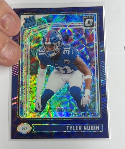 2024 Panini Donruss Optic #296 Tyler Nubin — front