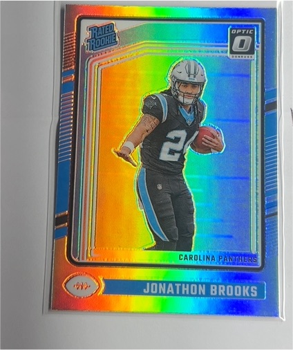 2024 Panini Donruss Optic #258 Jonathon Brooks — front