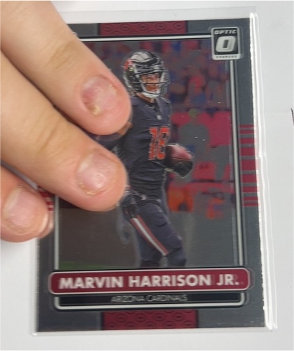 2024 Donruss Optic 2014 Retro Series #4 Marvin Harrison Jr. Rookie RC — front