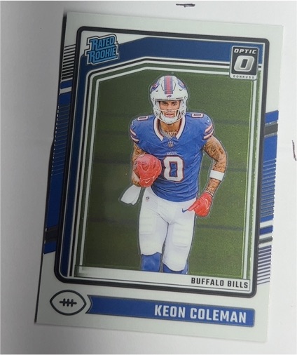 2024 Panini Donruss Optic #263 Keon Coleman — front