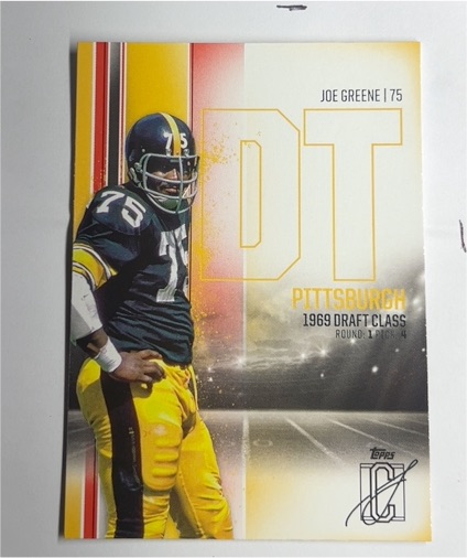 2024 Topps Signature Class #50 Joe Greene — front