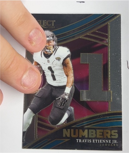 2023 Panini Select #NMB-TET Travis Etienne Jr. — front
