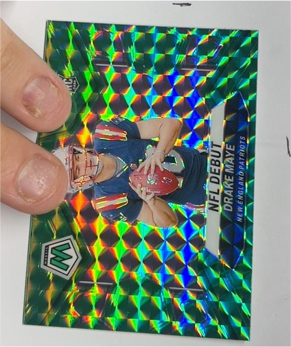 2024 Panini Mosaic NFL Debut #273 Drake Maye — front