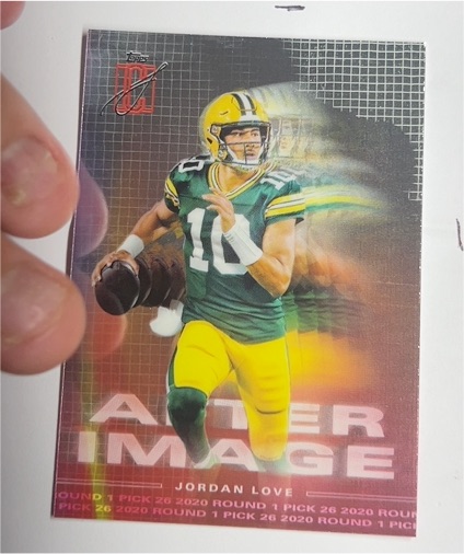 2024 Topps Signature Class #AI-1 Jordan Love After Image — front
