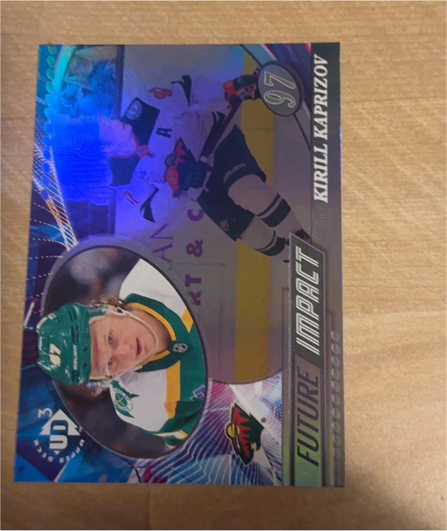 2024-25 Upper Deck UD3 Kirill Kaprizov Minnesota Wild #UD3-26 — front
