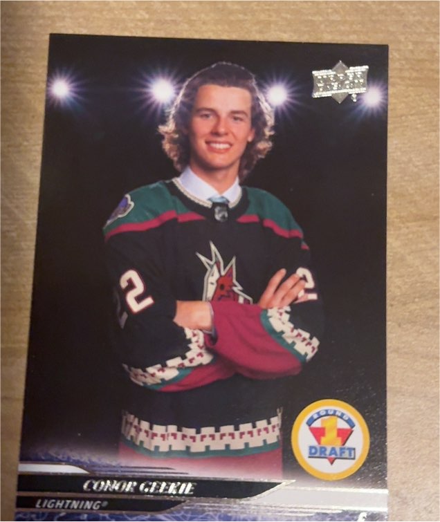2024-25 Upper Deck Extended Series #744 Conor Geekie — front