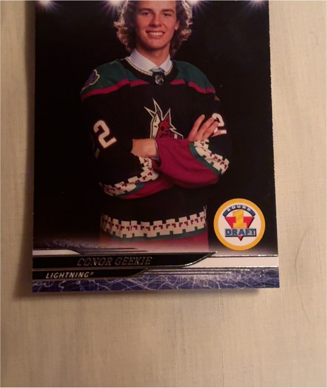 2024-25 Upper Deck Extended Series #742 Conor Geekie — front