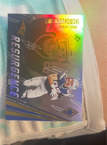 2016 Panini Phoenix Resurgence #RES-RG Rob Gronkowski — front