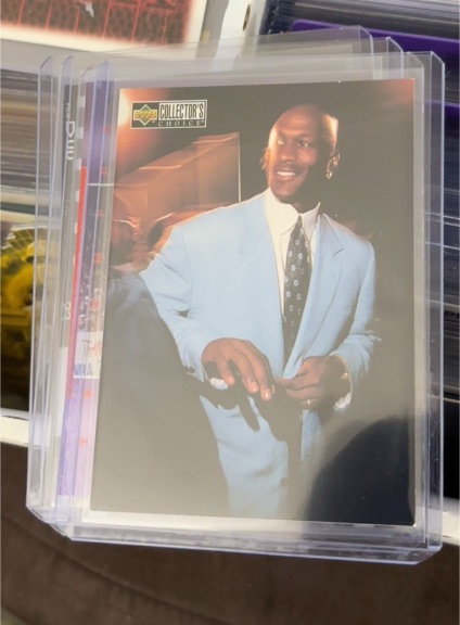 1997 Upper Deck Collector's Choice #393 Michael Jordan — front