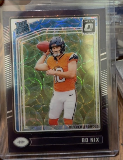 2024 Panini Donruss Optic #209 Bo Nix — front