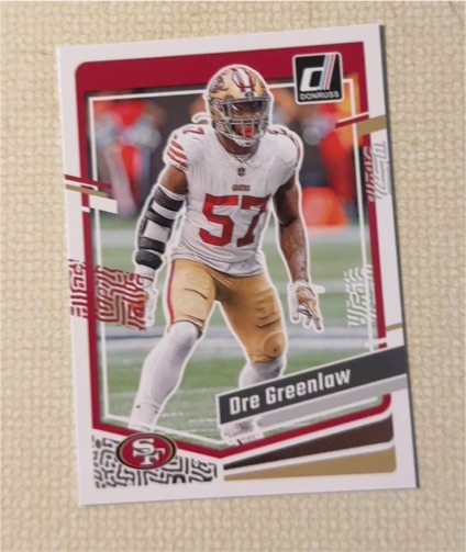 2023 Donruss #269 Dre Greenlaw — front