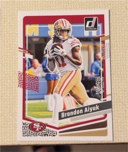 2023 Panini Donruss #265 Brandon Aiyuk — front
