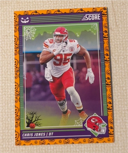2024 Panini Score #95 Chris Jones — front