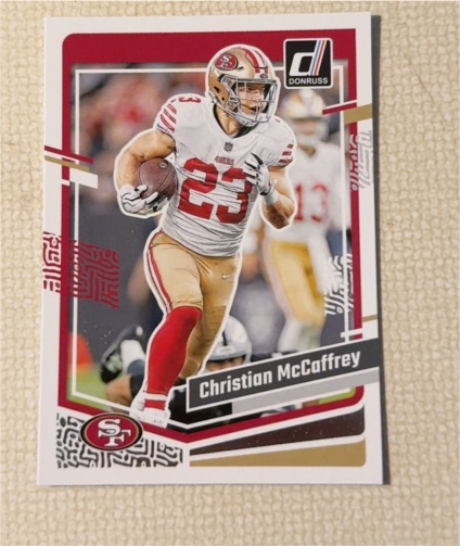 2023 Donruss #267 Christian McCaffrey — front
