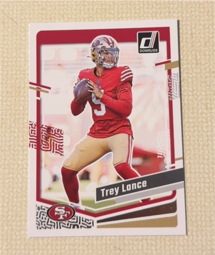 2023 Panini Donruss #274 Trey Lance — front