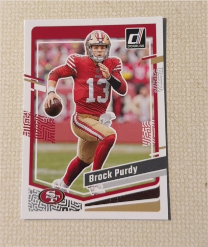 2023 Panini Donruss #266 Brock Purdy — front