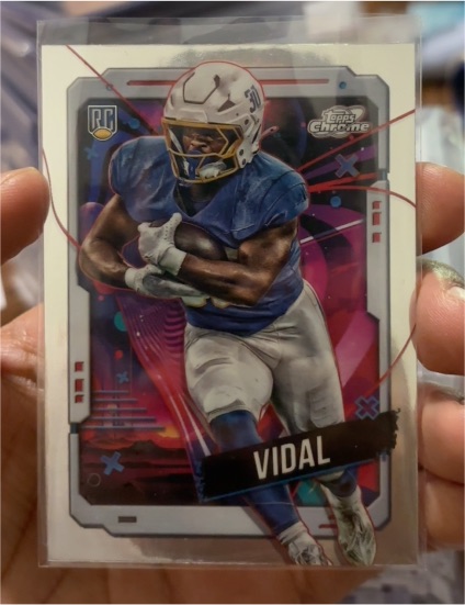 2024 Topps Chrome Cosmic #157 Kimani Vidal — front
