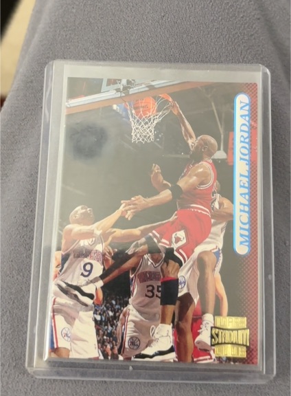 1996-97 Topps Stadium Club #101 Michael Jordan — front