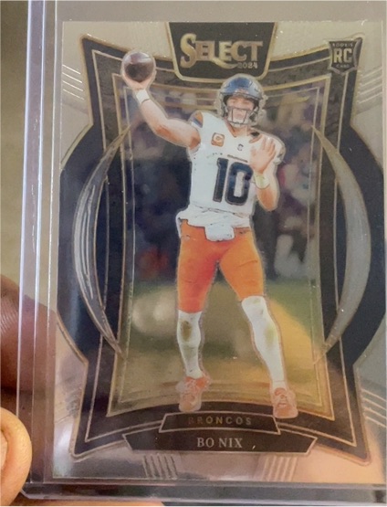 2024 Panini Select #30 Bo Nix — front