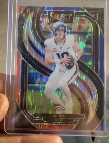 2024 Panini Select #117 Bo Nix — front