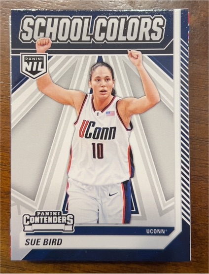 2024-25 Panini UCONN Collegiate #10 Sue Bird — front