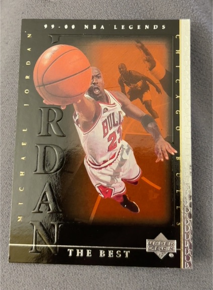 1999-00 Upper Deck NBA Legends #90 Michael Jordan The Best — front