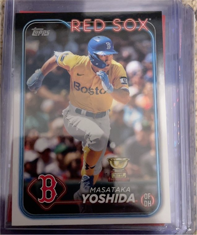 2024 Topps Series 1 #228 Masataka Yoshida Rookie Cup Boston Red Sox — front