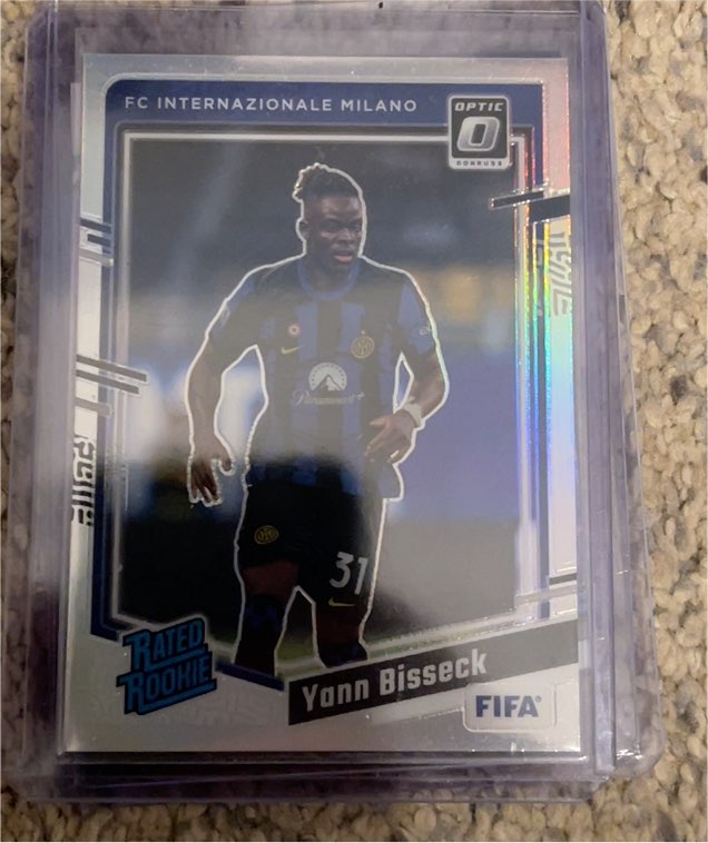2023-24 Donruss #185 Yann Bisseck Rated Rookie — front