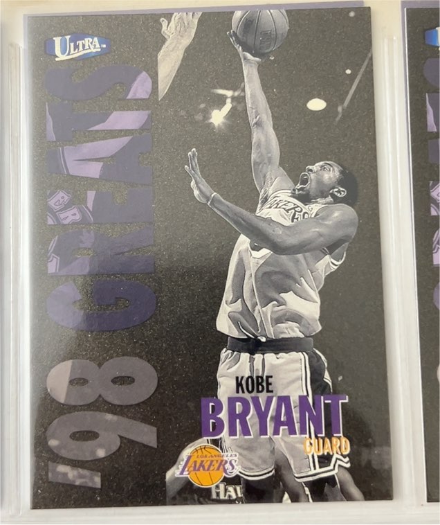 1997-98 Fleer Ultra '98 Greats Gold Medallion #252G Kobe Bryant — front