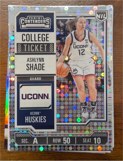 2024-25 Panini Contenders College Ticket Ashlynn Shade — front