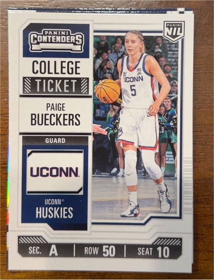 2024-25 Panini Contenders College Ticket #1 Paige Bueckers — front