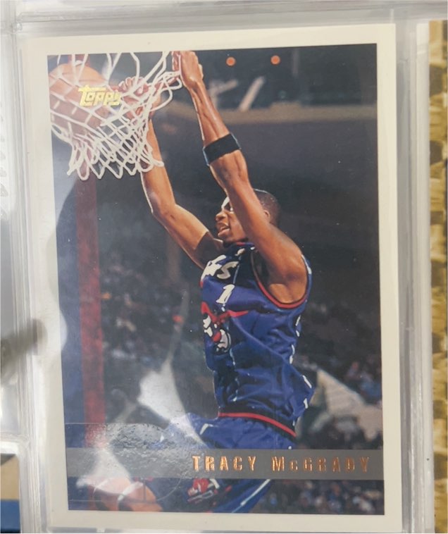 1997-98 Topps #125 Tracy McGrady — front