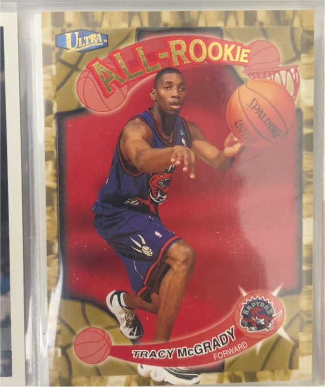 1997-98 Fleer Ultra All-Rookie #7AR Tracy McGrady — front
