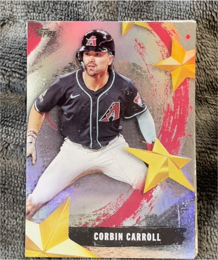 2025 Topps Series 1 Stars of MLB #SMLB-15 Corbin Carroll — front