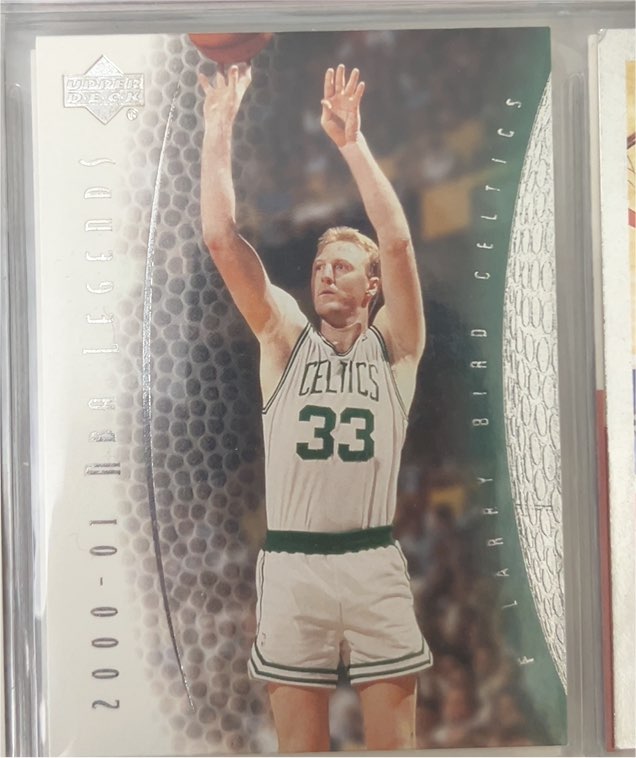 2000-01 Upper Deck Legends #14 Larry Bird Celtics — front
