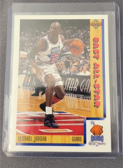 1991 Upper Deck #452 Michael Jordan East All-Star — front