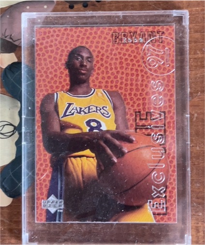 1996-97 Upper Deck Rookie Exclusives #R10 Kobe Bryant — front