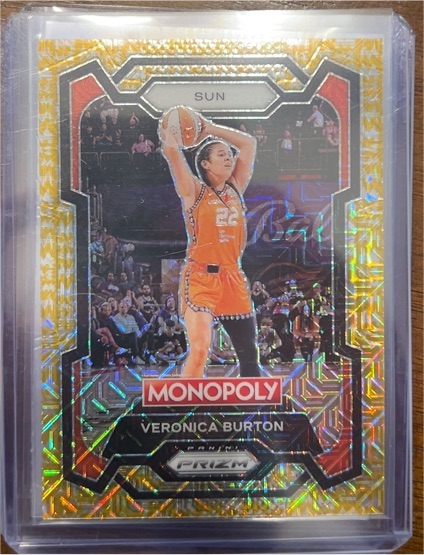 2024 Panini Prizm Monopoly WNBA #1 Veronica Burton — front