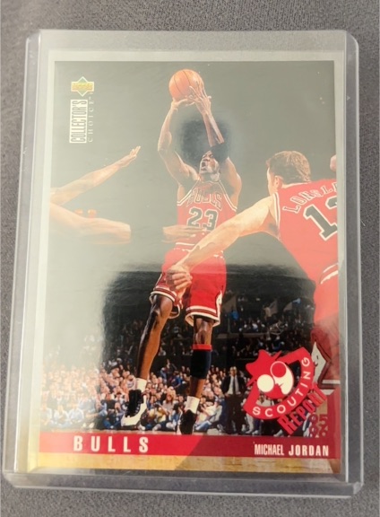 1995-96 Collector's Choice #324 Michael Jordan — front