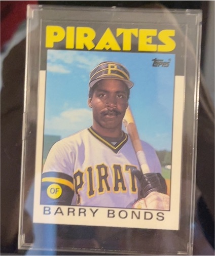 1986 Topps Traded #11T Barry Bonds — front