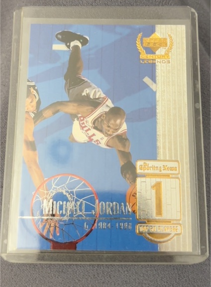 1998-99 Upper Deck Century Legends #1 Michael Jordan — front